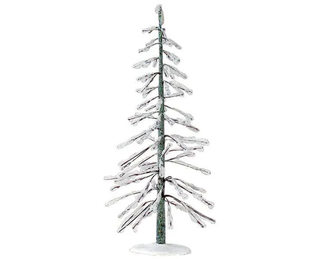 lemax-iced-pine-large-grand-sapin-miniature-enneig image 1