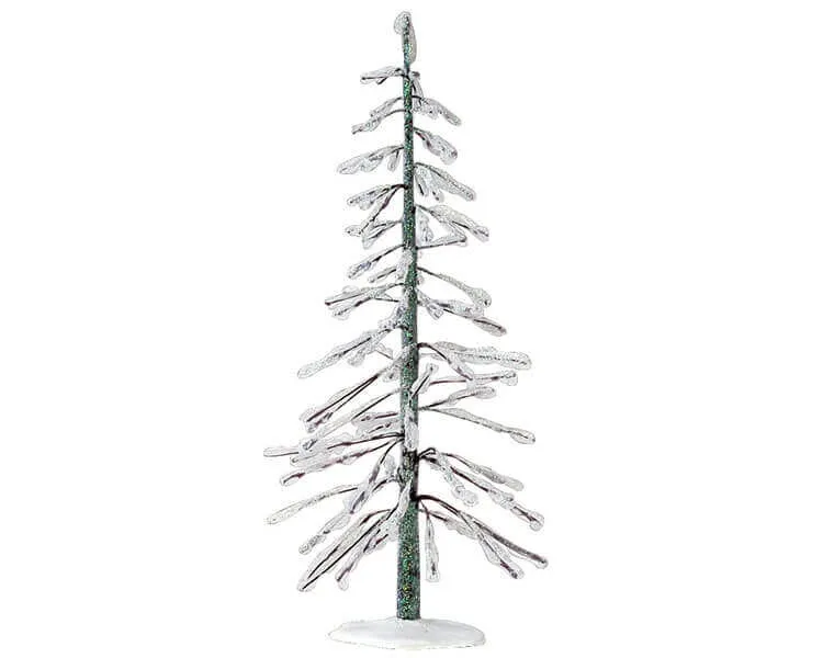 lemax-iced-pine-large-grand-sapin-miniature-enneig image 1