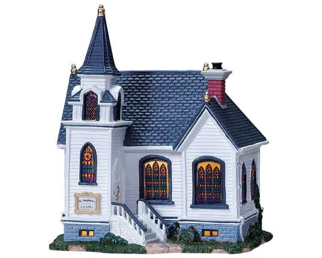 lemax-st-stephen-s-chapel-glise-de-village-lumineux image 1