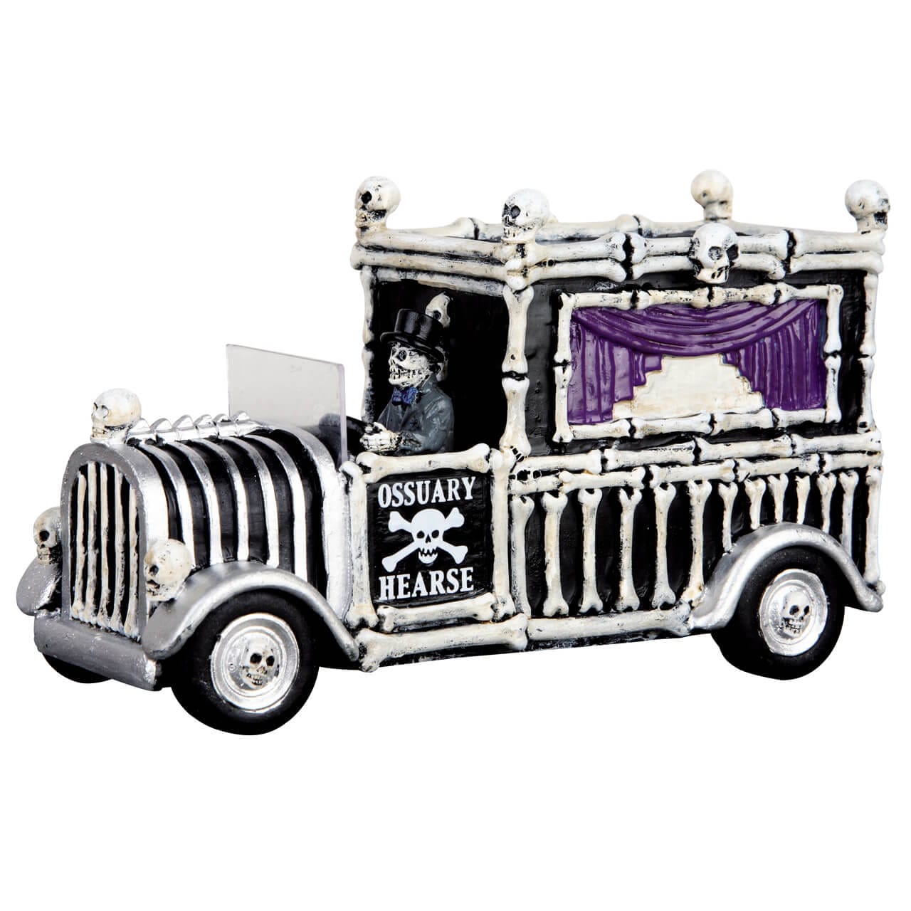 lemax-hearse-of-bones-v-hicule-corbillard-village-spooky-town image 1