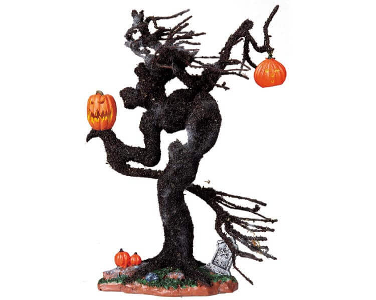 lemax-witch-tree-pumpkins-d-cor-arbre-citrouilles-spooky-town image 2