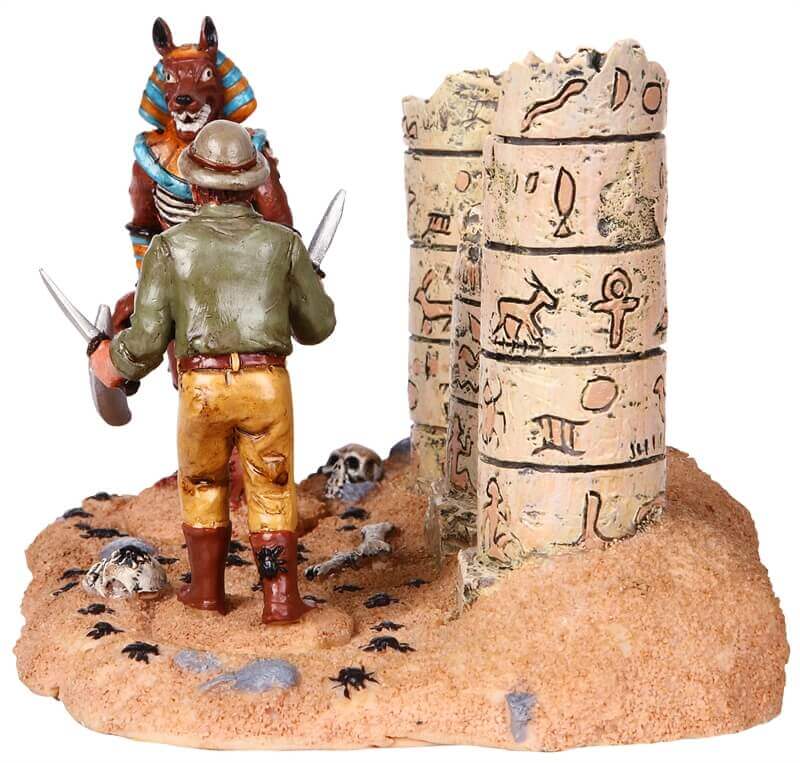 lemax-battle-anubis-figurine-spooky-town-halloween image 4