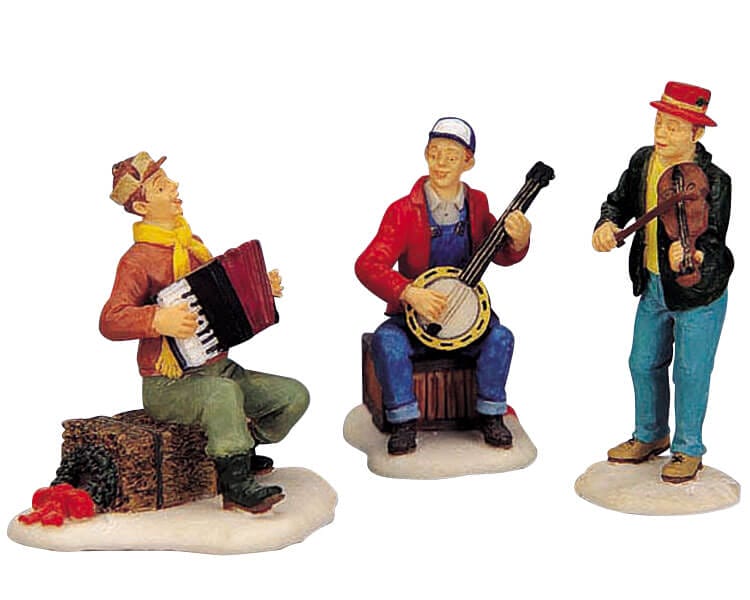 lemax-yuletide-jamboree-figurines-miniature-sc-ne-festive-village-de-no-l image 1