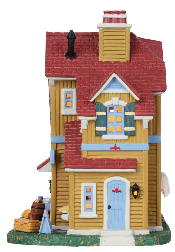 lemax-pauline-s-pie-shop-boutique-lumineuse-village-miniature image 2