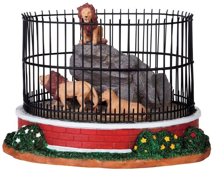 lemax-lion-cage-accessoire-cage-lion-cirque image 2