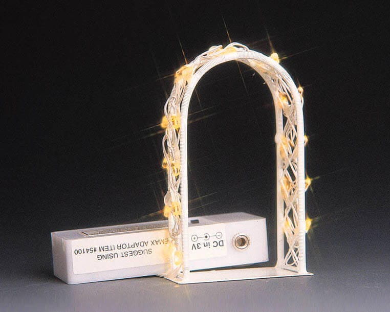 lemax-metal-arbor-sculpture-lumineuse-arche-en-m-tal-village-de-no-l image 1