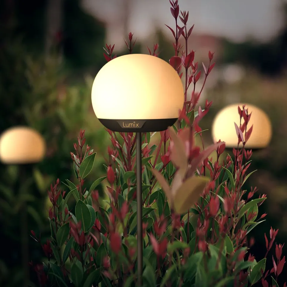 krinner-lumix-solar-flower-pompom-fleur-solaire-ext-rieur image 1