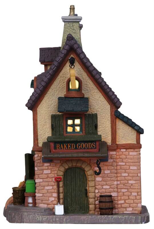 lemax-michelle-s-village-bakery-maison-miniature-lumineuse-boulangerie image 2