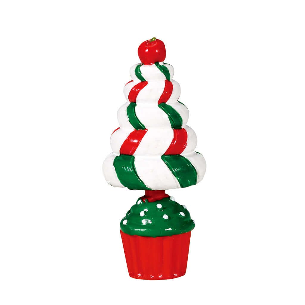 lemax-peppermint-tree-topiary-sapin-bonbon-sucre-d-orge image 1