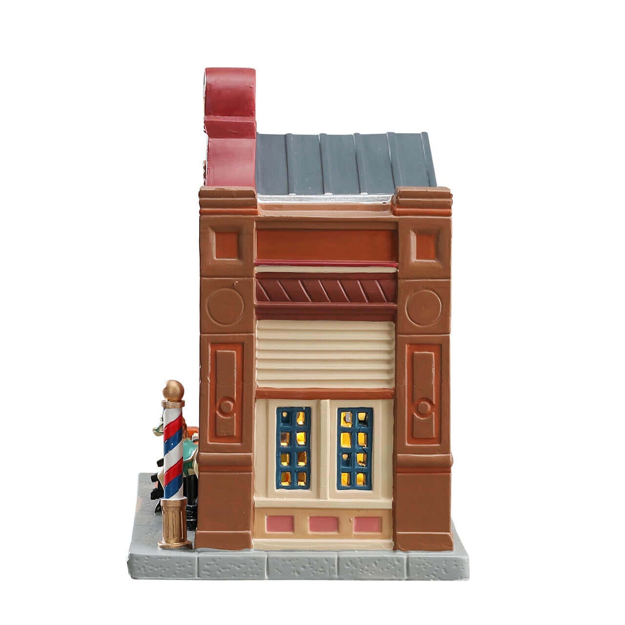 lemax-little-buckaroo-barbershop-jukebox-junction-lumineux image 2