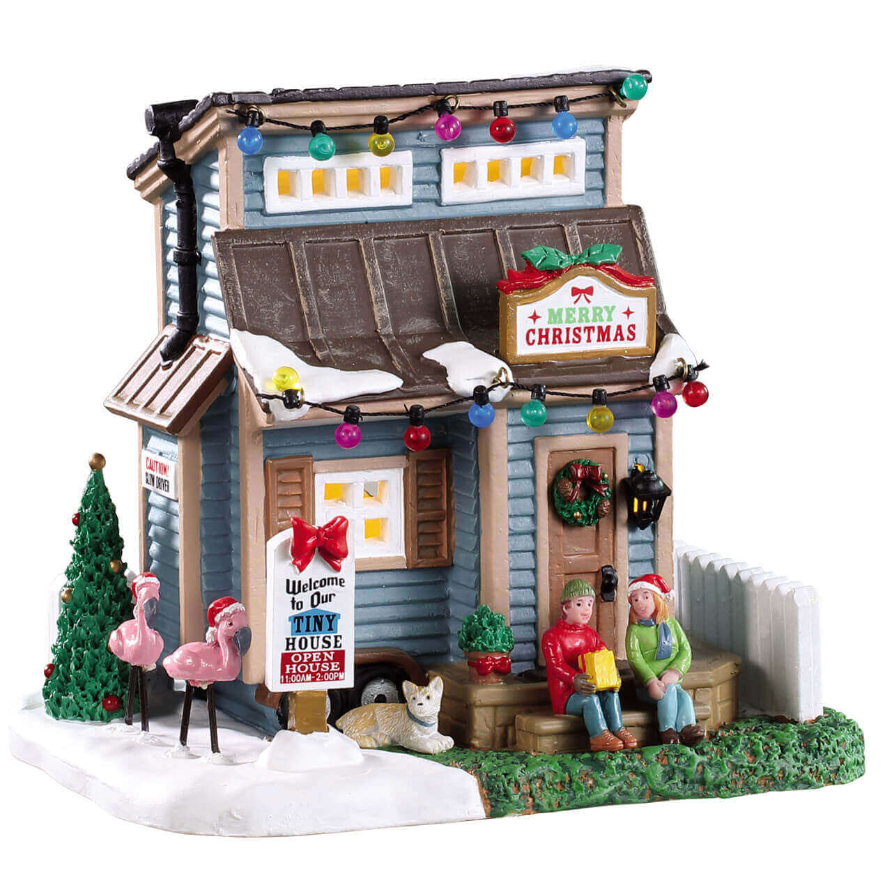 lemax-our-tiny-house-petite-maison-miniature image 1