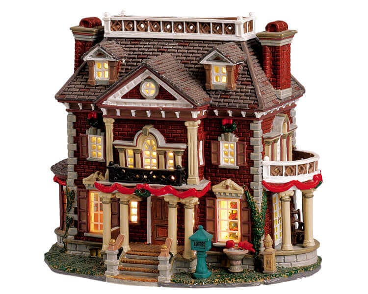 lemax-ashford-house-maison-miniature-lumineuse-village-de-no-l image 1