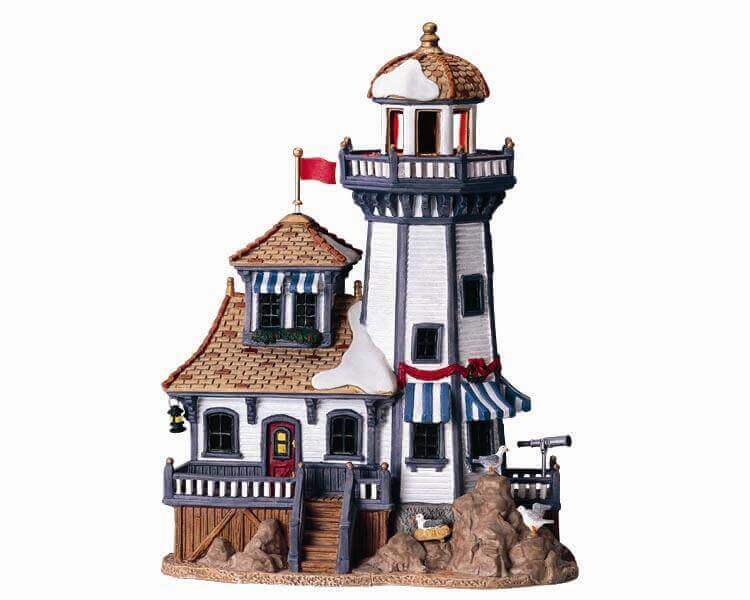 lemax-bird-rock-lighthouse-phare-miniature-de-village image 1