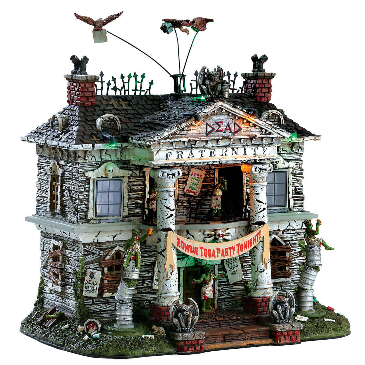 lemax-dead-fraternity-b-timent-anim-spooky-town image 1