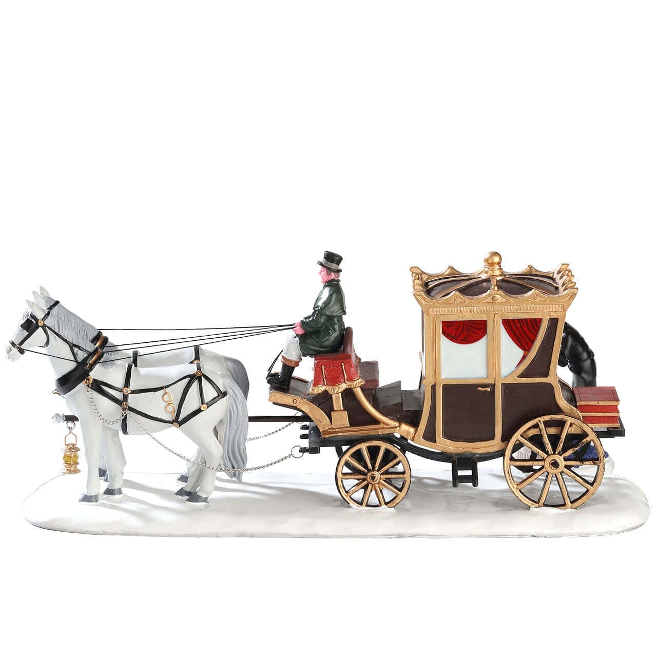 lemax-the-duchess-arrives-set-de-2-figurines-village-miniature image 2