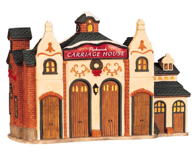 lemax-carriage-house-maison-miniature-de-village image 1