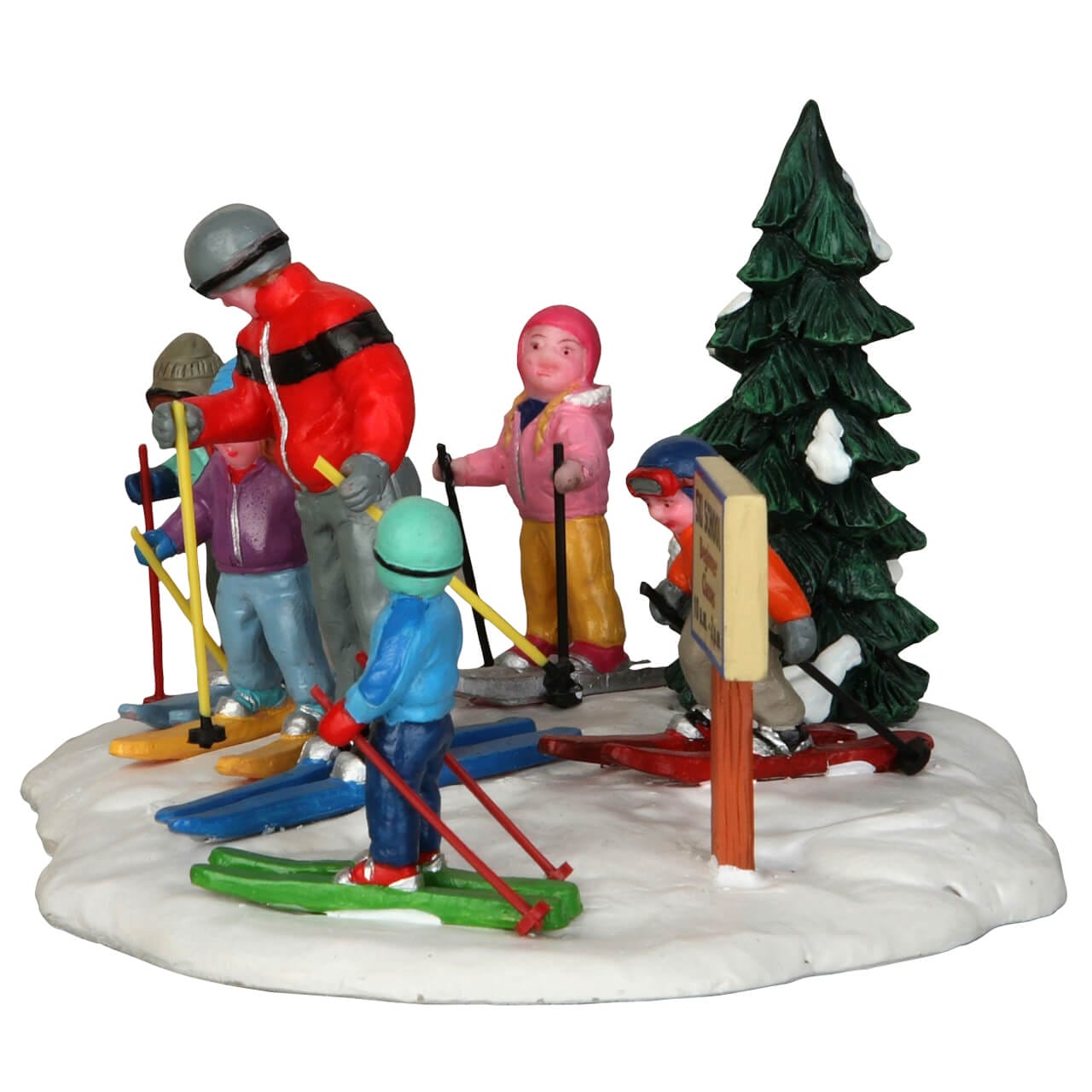 lemax-ski-school-sc-ne-miniature-cole-de-ski-vail-village image 4