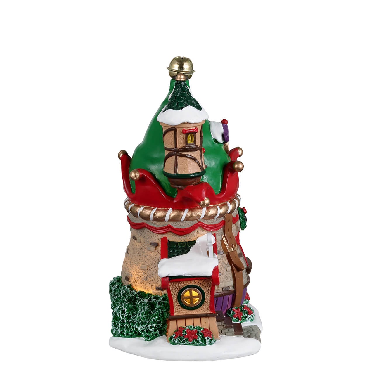 lemax-no-2-elf-lane-maison-miniature-lumineuse-santa-s-wonderland image 2