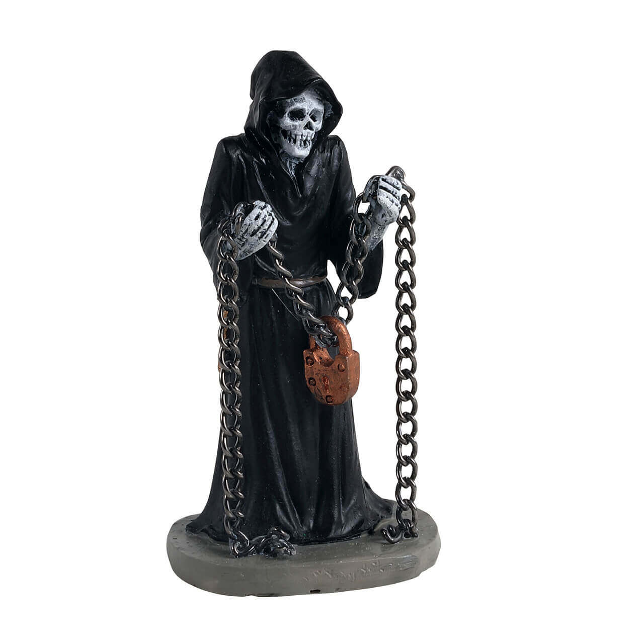 lemax-spooky-town-chains-figurine-squelette-cha-ne-halloween image 2
