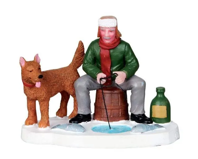 lemax-ice-fishing-friend-figurine-p-che-sur-glace-no-l image 1