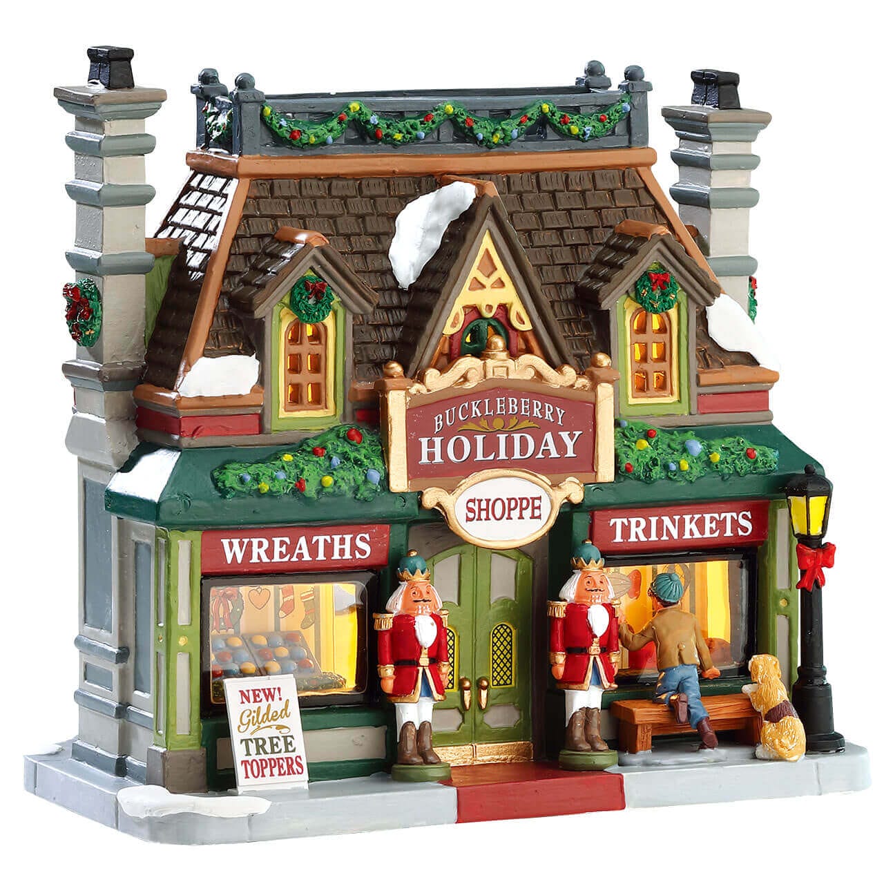 lemax-buckleberry-holiday-shoppe-boutique-miniature-lumineuse-de-no-l image 1