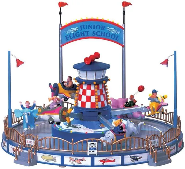 lemax-junior-flight-school-man-ge-miniature-lumineux-anim image 1