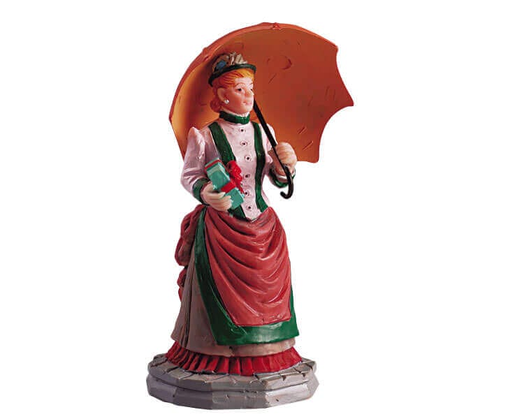lemax-snowy-stroll-figurine-promenade-enneig-e-village-de-no-l image 1