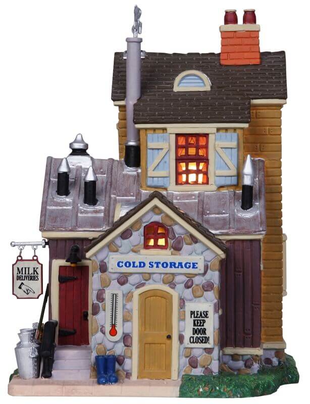lemax-sunset-valley-cheese-factory-maison-miniature-lumineuse-village image 3