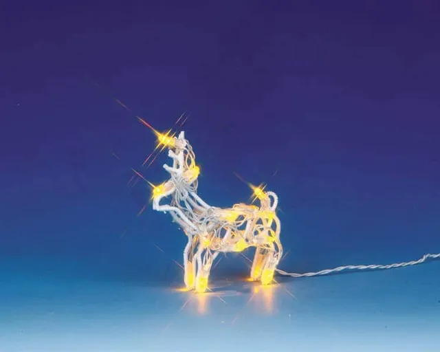 lemax-reindeer-sculpture-lumineuse image 1