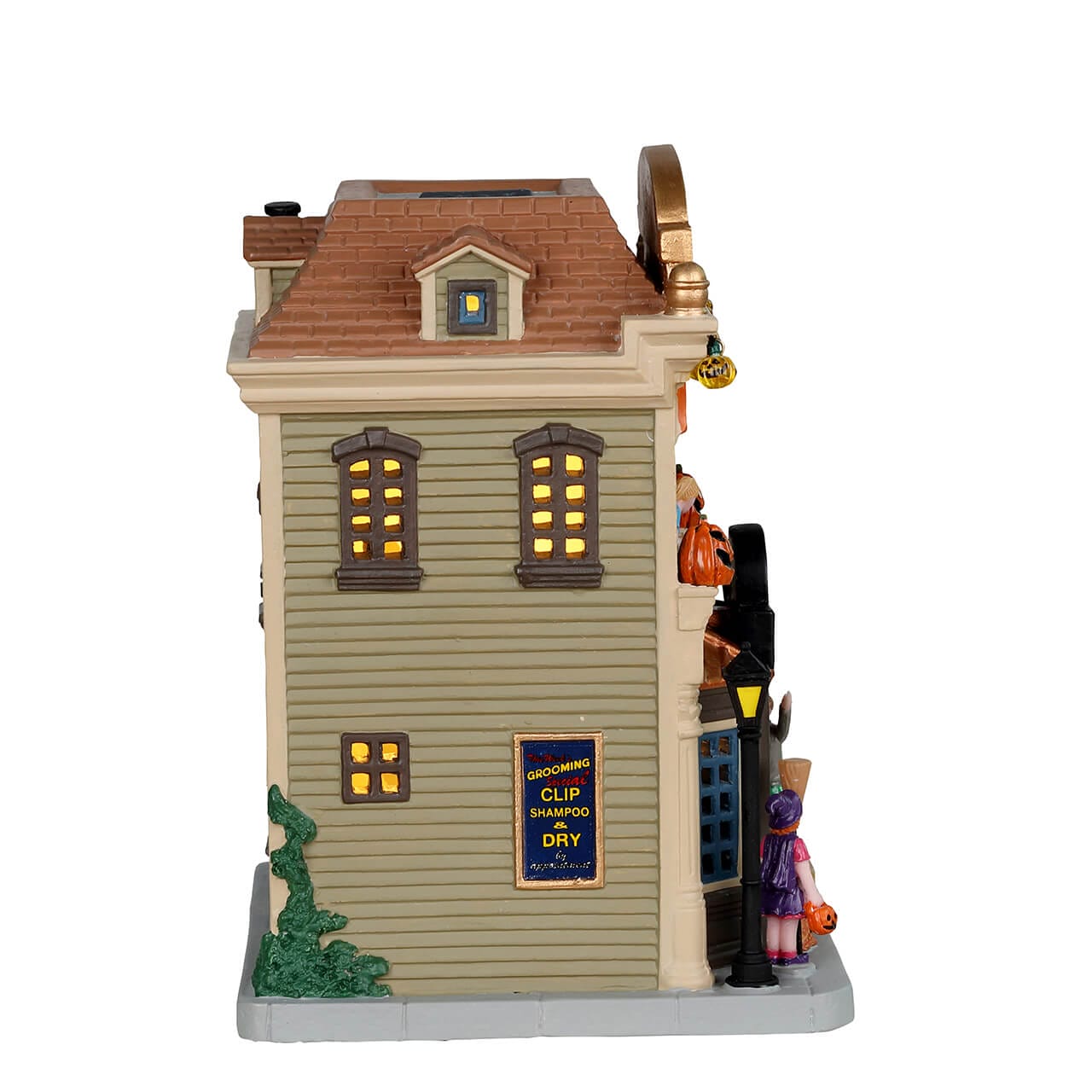 lemax-bailey-bella-pet-shop-boutique-miniature-halloween-spooky-town image 2