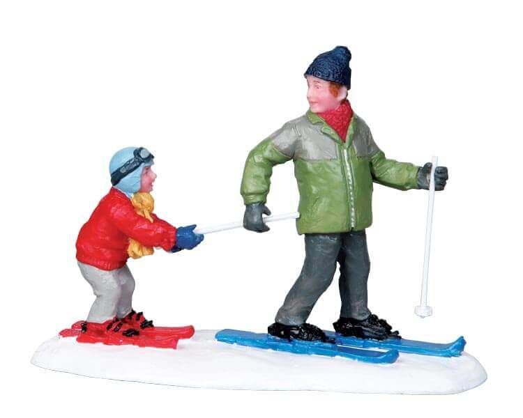 lemax-tagging-along-figurine-village-de-no-l-miniature image 2