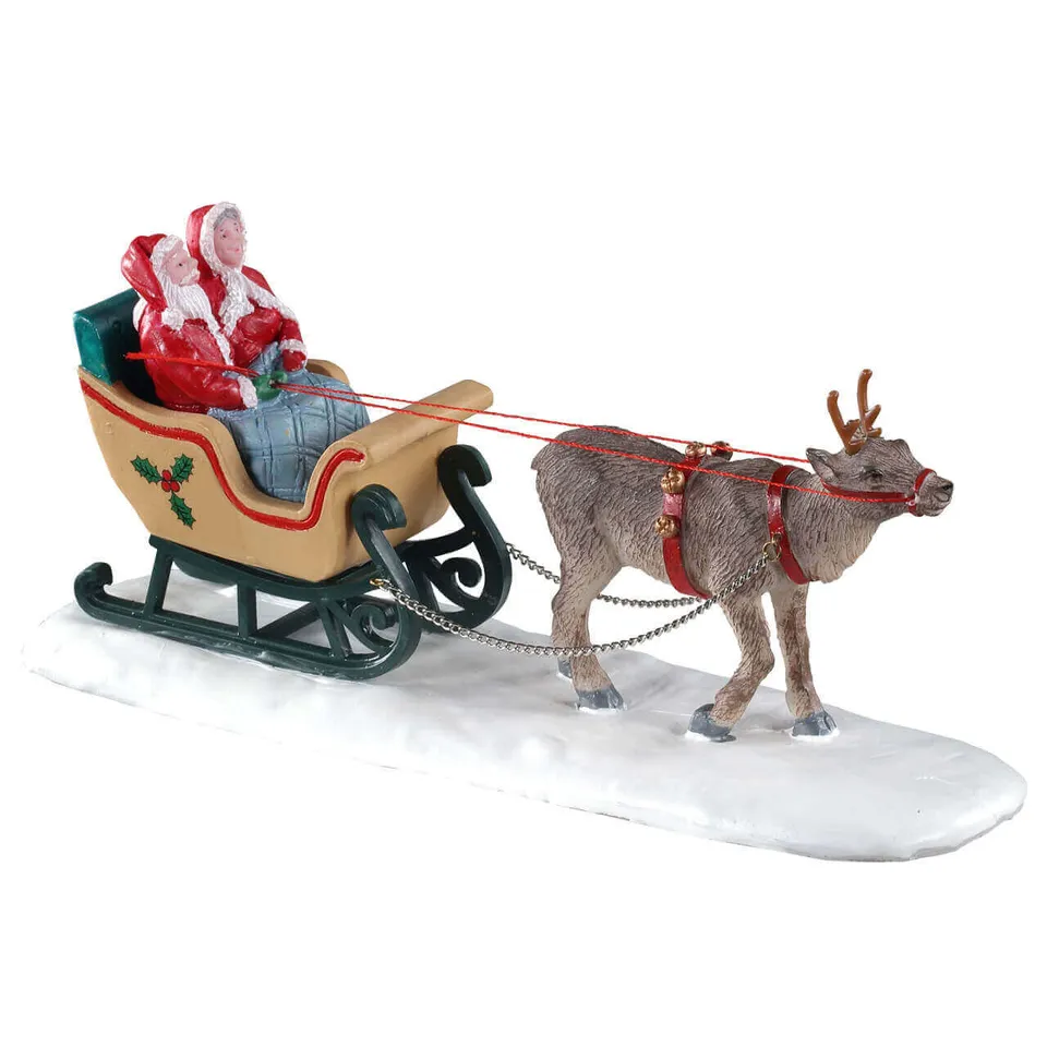 lemax-north-pole-sleigh-ride-miniature-village-de-no-l-caddington image 1