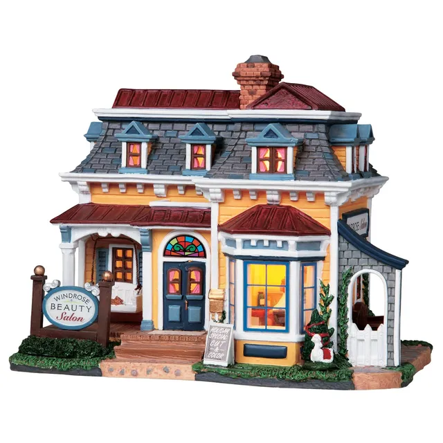 lemax-windrose-beauty-salon-b-timent-miniature-lumineux image 1