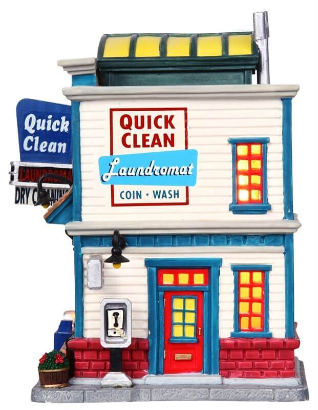 lemax-quick-clean-laundromat-b-timent-laverie-village-miniature image 2
