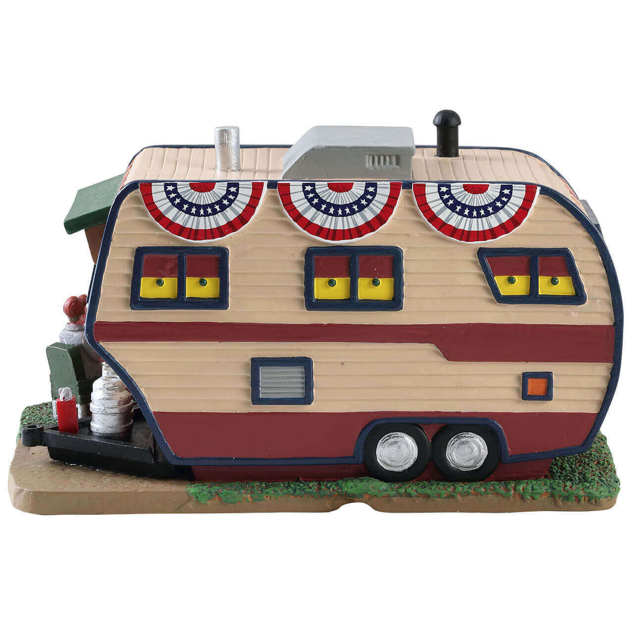 lemax-summer-trailer-caravane-miniature-village image 4