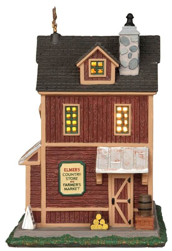 lemax-elmer-s-country-grocery-store-epicerie-miniature-village-lumineux image 3