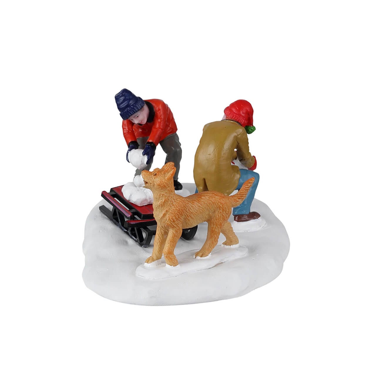 lemax-snowy-ammo-operation-figurine-bataille-de-boules-de-neige-vail image 3