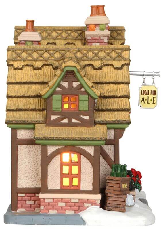 lemax-haypenny-tavern-taverne-miniature-lumineuse image 2