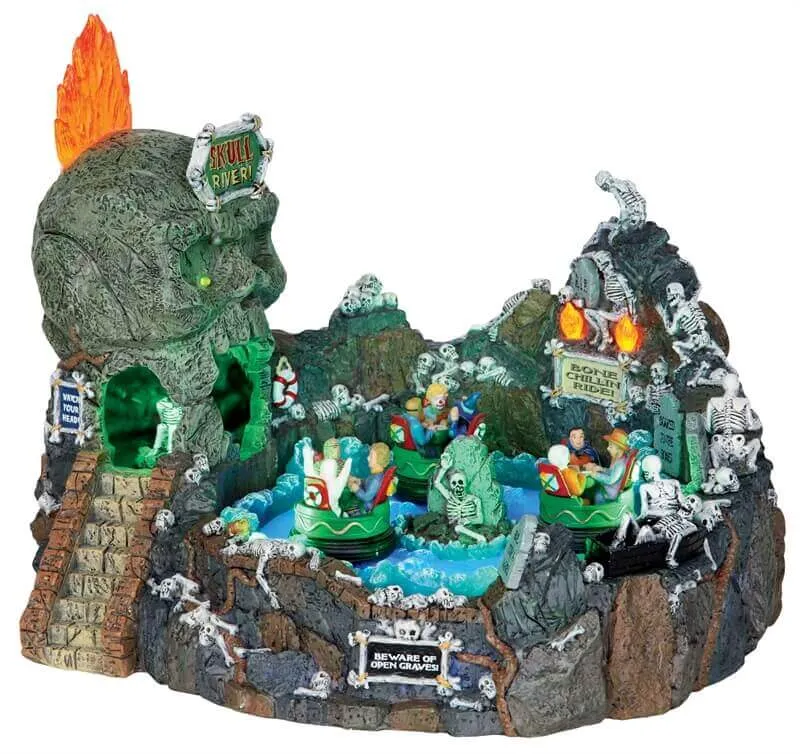 lemax-skull-river-d-cor-anim-lumineux-et-sonore-spooky-town image 1