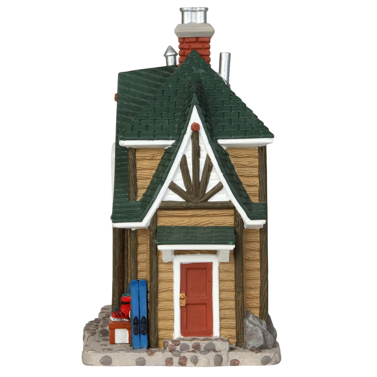lemax-vail-ski-skate-shop-boutique-de-ski-miniature-lumineuse image 2