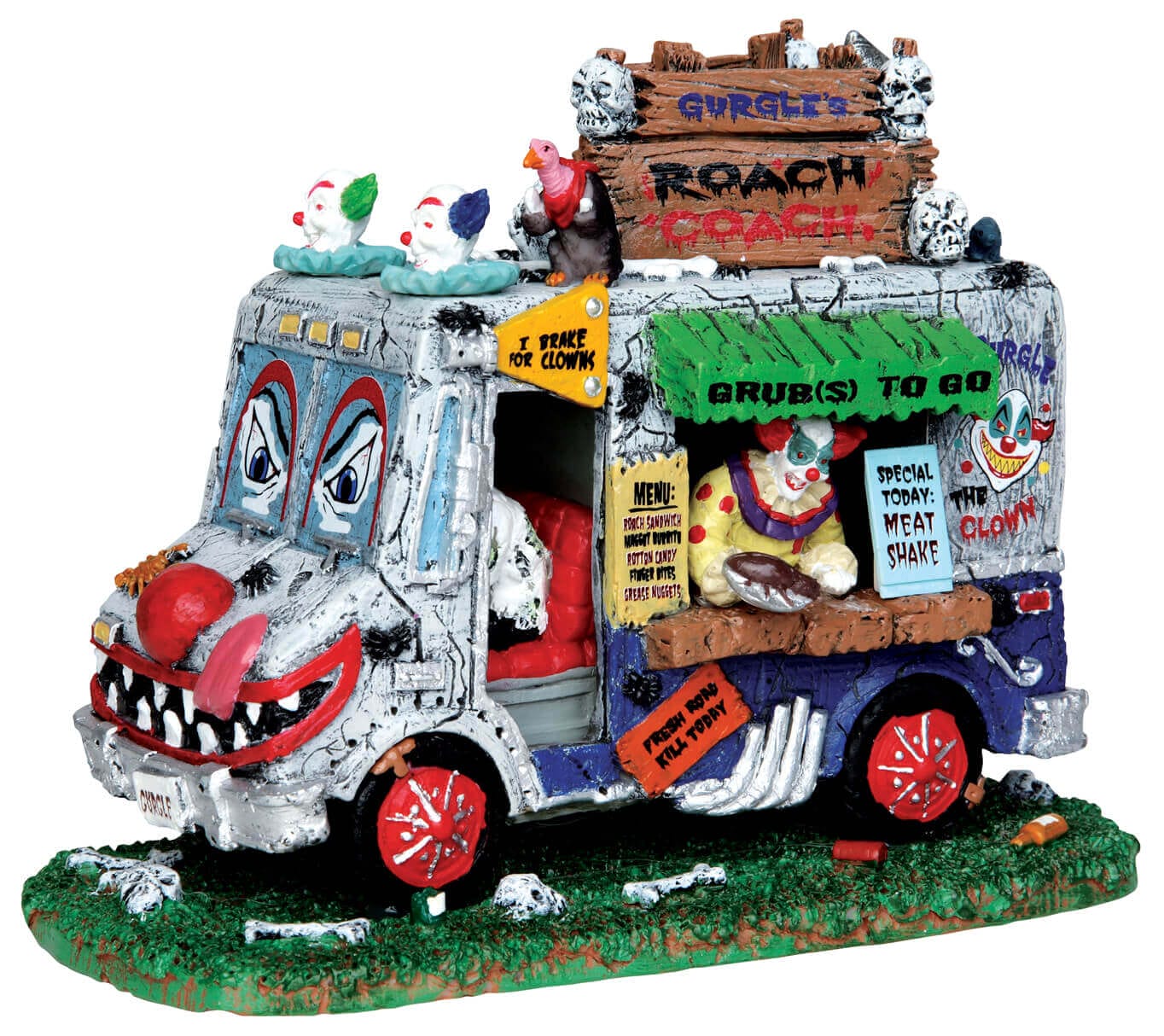 lemax-gurgle-s-roach-coach-b-timent-spooky-town-lumineux image 5