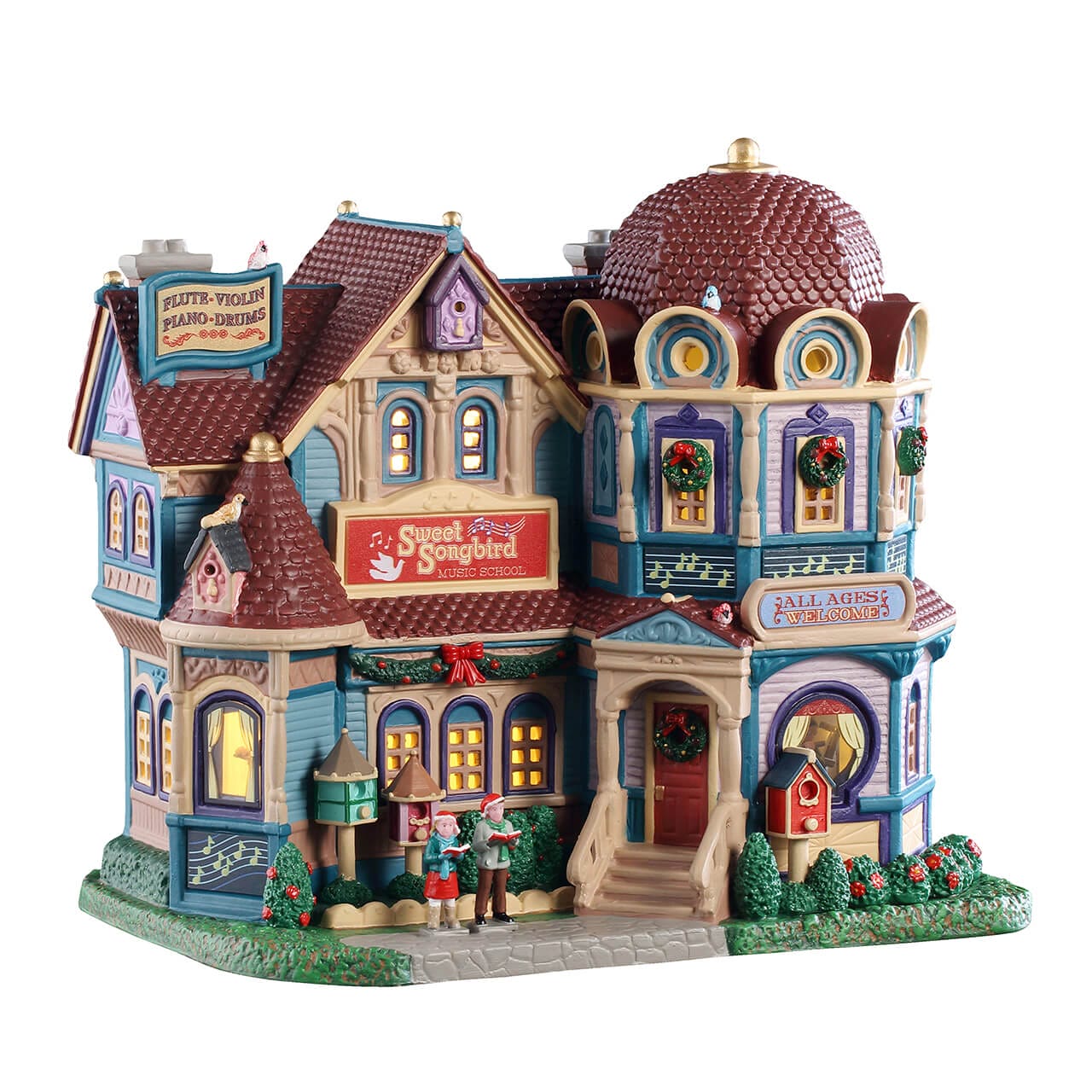 lemax-sweet-songbird-music-school-maison-miniature-de-village-de-no-l-caddington image 1