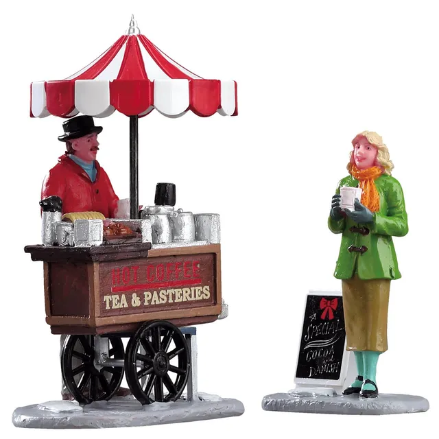 lemax-winter-refreshments-set-de-2-figurines-march-de-no-l image 1