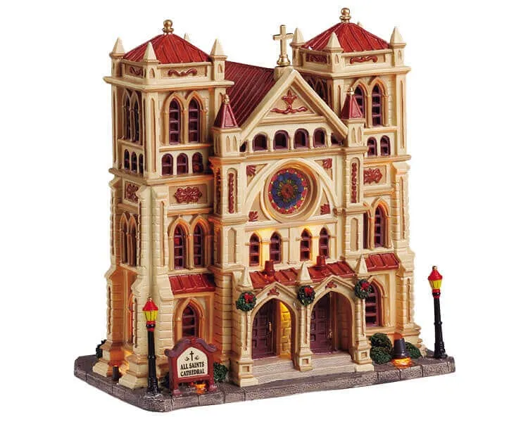 lemax-all-saints-cathedral-cath-drale-lumineuse-village-de-no-l image 1