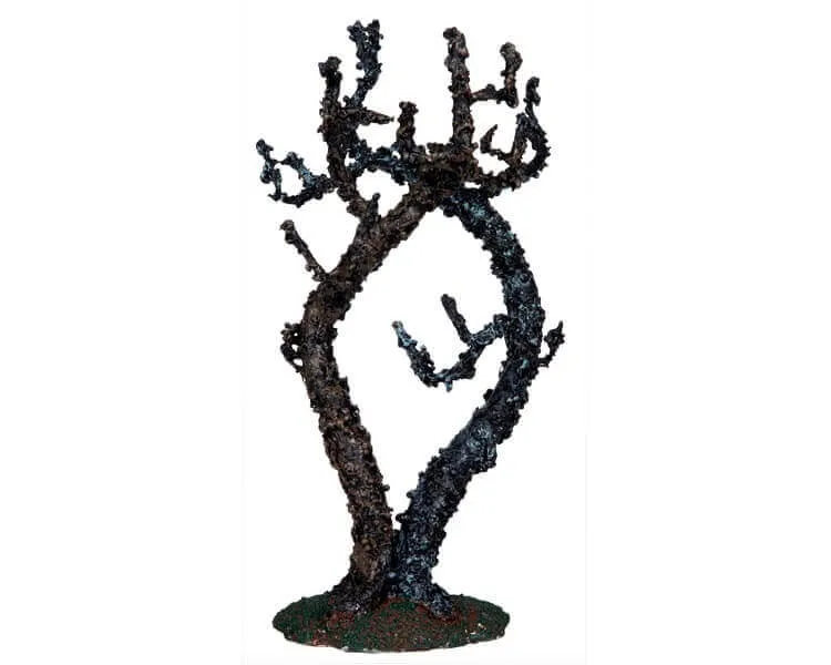 lemax-double-lichen-covered-tree-arbre-miniature-double-spooky-town image 1