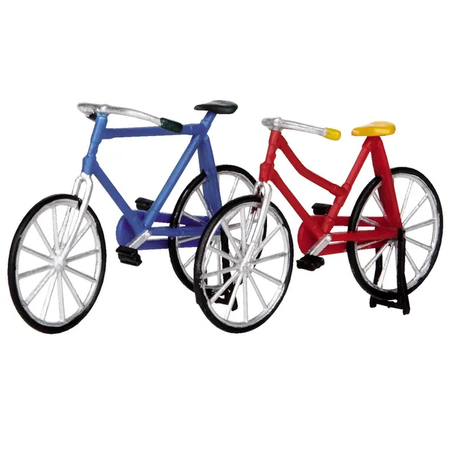 lemax-bicycles-set-of-2-self-stand-accessoires-v-los-miniatures image 1