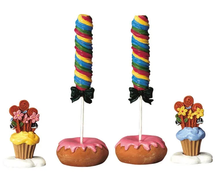 lemax-cupcakes-and-candy-accessoire-miniature-village-de-no-l-sugar-n-spice image 1