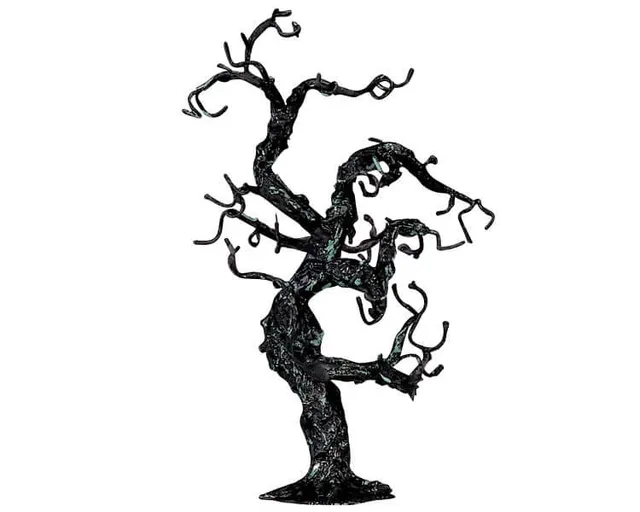 lemax-spooky-town-spooky-tree-medium-arbre-d-halloween-miniature image 1