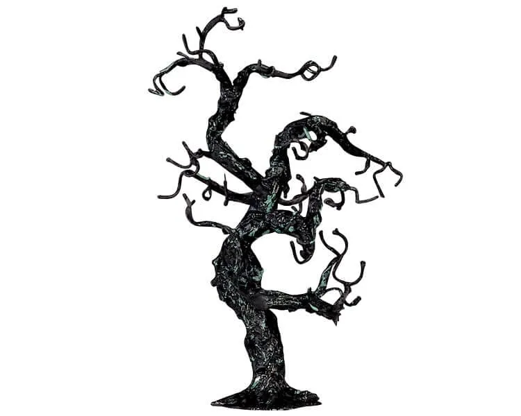 lemax-spooky-town-spooky-tree-medium-arbre-d-halloween-miniature image 1