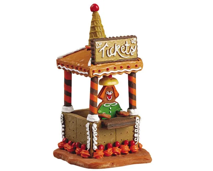 lemax-ticket-booth-figurine-guichet-billets-sugar-n-spice image 1